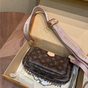 Louis Vuitton Brown Monogram Multi-Pochette Shoulder Bag